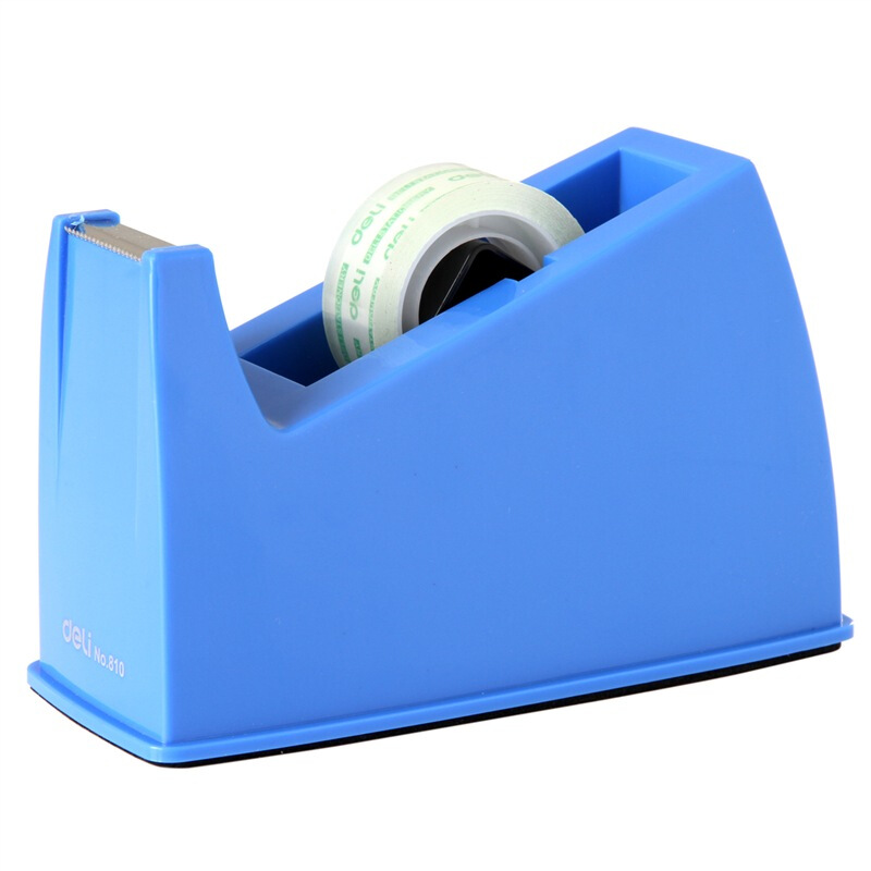 得力（deli） 810 中號膠帶座膠帶切割器 顏色隨機_http://m.gzyiqian.cn/img/sp/205/80ef9455-b554-4fed-a863-dcf798952dfe.jpg