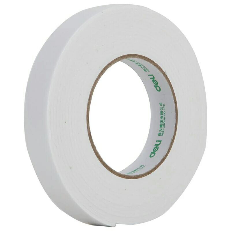 得力（deli） 30412 海綿膠泡棉雙面膠 24mm*5y 1卷裝_http://m.gzyiqian.cn/img/sp/208/15a5dfd6-6eaa-45a2-9622-810b8309f8ae.jpg