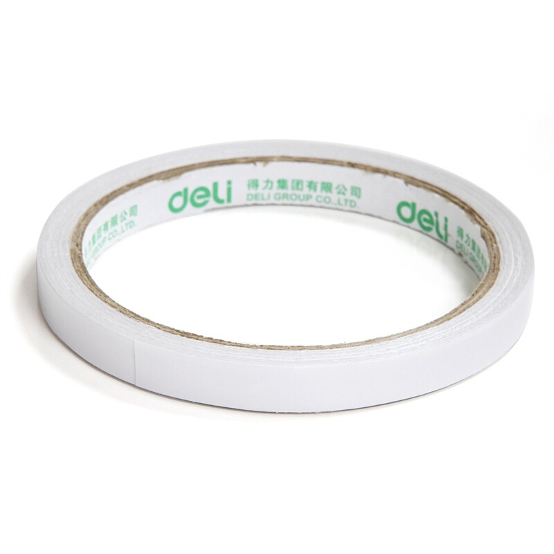 得力（deli） 30400 棉紙雙面膠帶9mm*10y（9.1米） 32卷/袋裝_http://m.gzyiqian.cn/img/sp/208/4d7d97c1-846c-4d2c-bdd7-804b52761c76.jpg