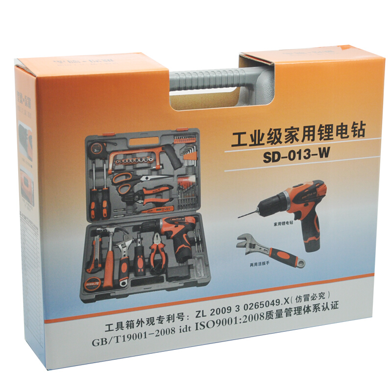 圣德保羅（SDBL） SD-013-W 84件套電動工具組合 多用組套含電鉆 家用車用工具箱五金工具包_http://m.gzyiqian.cn/img/sp/2146/d440dbdb-5f90-45c9-bb45-5864ab9d6e36.jpg