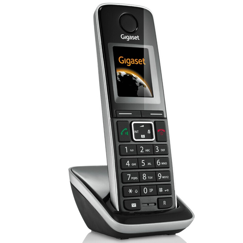 集怡嘉（Gigaset） C810 原西門子品牌 無繩電話機子機中文輸入一拖一子母機(鋼琴黑)_http://m.gzyiqian.cn/img/sp/2147/90da6a22-f626-4f58-8f40-188486bd7362.jpg