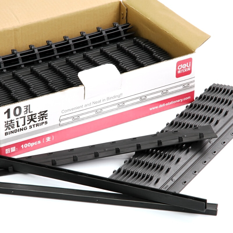 得力（deli） 3829 10孔裝訂夾條 15mm 100支/盒 可裝訂150頁（藍(lán)色）_http://m.gzyiqian.cn/img/sp/254/4e4bac46-3411-4a84-96b3-7d097d05aecb.jpg