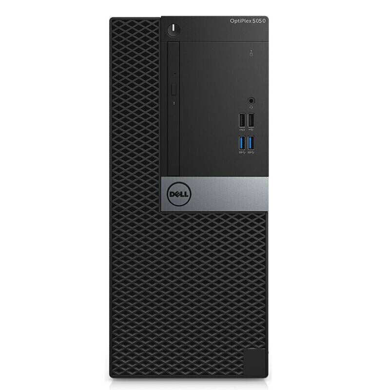 戴爾（DELL） 5050MT I3-7100 企業(yè)商用辦公臺式電腦（4G/500G/集顯）