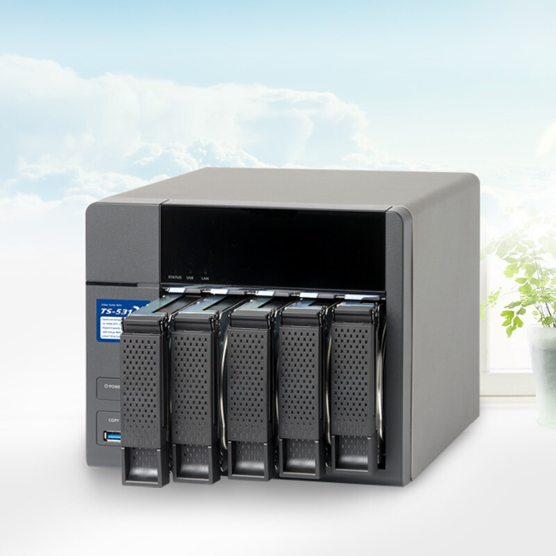 威聯(lián)通（QNAP） TS-531X-2G 高效能四核處理器,內(nèi)建雙10GbE SFP+ 網(wǎng)絡(luò)端口 五盤位NAS網(wǎng)絡(luò)存儲器（無內(nèi)置硬盤）_http://m.gzyiqian.cn/img/sp/275/79b1f84a-76d3-4ec6-8cf2-61feaff26e67.jpg