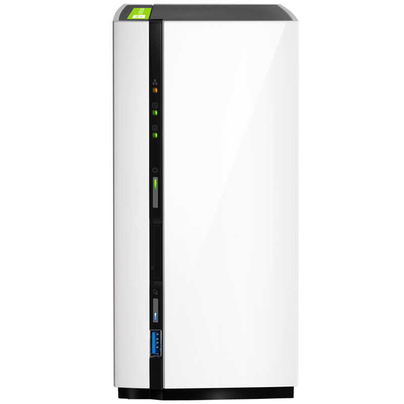 威聯通（QNAP） TS-228 1G內存 NAS兩盤位網絡存儲 私有云