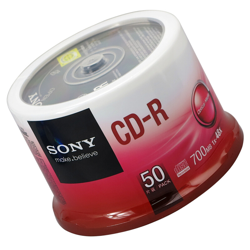 索尼（SONY） CD-R 光盤(pán)/刻錄盤(pán) 48速700MB 桶裝50片_http://m.gzyiqian.cn/img/sp/277/13b65087-6f52-4a38-8c39-870ac2c24572.jpg