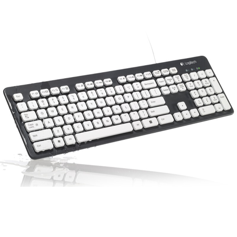 羅技（Logitech） K310 有線水洗鍵盤（白色） _http://m.gzyiqian.cn/img/sp/283/4ff473dc-6de0-4da7-b824-e553025b9c31.jpg
