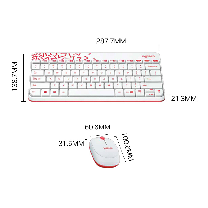 羅技（Logitech） MK245 Nano 無線鍵鼠套裝 小鍵盤 (白粉) _http://m.gzyiqian.cn/img/sp/283/923edd98-8b81-41ac-bd7c-f10495a20c3b.jpg