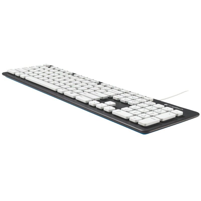 羅技（Logitech） K310 有線水洗鍵盤（白色） _http://m.gzyiqian.cn/img/sp/283/c0a32609-6af8-4412-b3e9-4da005d79089.jpg