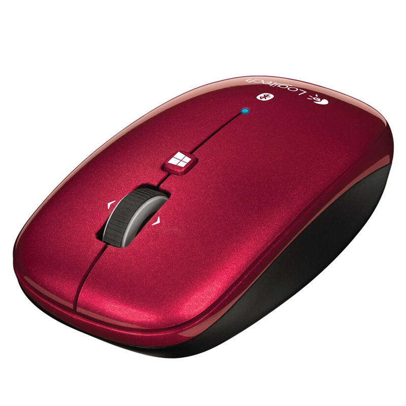 羅技（Logitech） M557/558 多平臺連接藍牙無線鼠標 (紅色) _http://m.gzyiqian.cn/img/sp/284/1d204c58-10c0-4053-9765-ae31d3885434.jpg