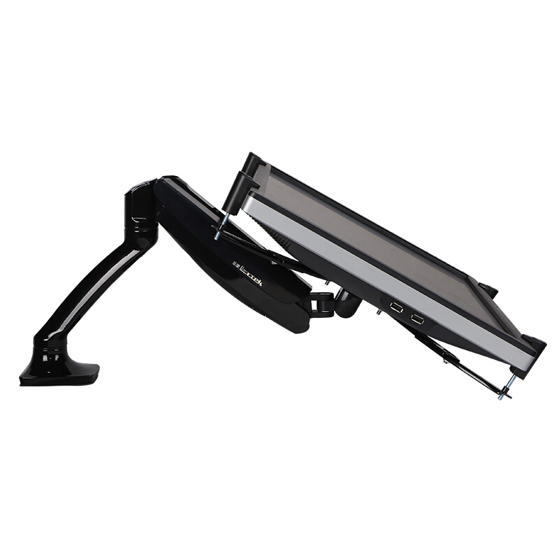 樂歌（Loctek） D5V 無孔顯示器支架 桌面旋轉升降支架臂（黑色）_http://m.gzyiqian.cn/img/sp/296/1d66a175-fe06-4f32-bf6a-50a8533ebbbf.jpg