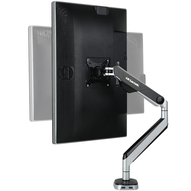 樂歌（Loctek） D8A 液晶電腦桌面支架 顯示屏升降多功能旋轉(zhuǎn)架_http://m.gzyiqian.cn/img/sp/296/249d662e-3fa6-4d76-9321-09e2770d06f2.jpg