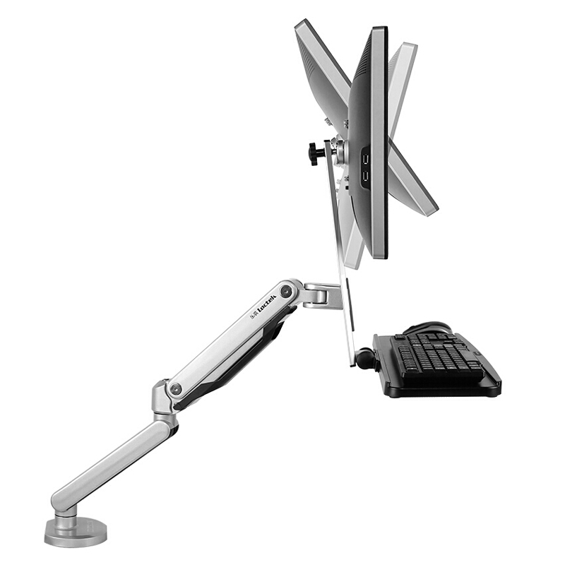 樂歌（Loctek） W5A 電腦桌面站立辦公支架 顯示器坐立式支架_http://m.gzyiqian.cn/img/sp/296/28c1e8f8-7e79-491e-86fc-8b41a1419140.jpg