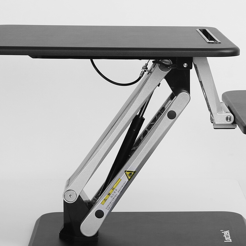 樂歌（Loctek） M3SS 站立式電腦桌/升降臺 臺面尺寸500*550mm (白色) _http://m.gzyiqian.cn/img/sp/296/54891d31-6569-4ea1-aca9-3413307c6c80.jpg