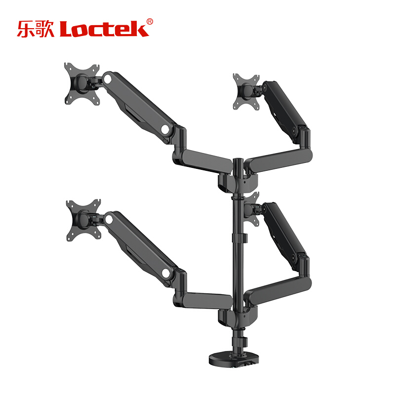 樂歌（Loctek） Q5Q 四屏顯示器支架電腦支架 旋轉升降伸縮支架_http://m.gzyiqian.cn/img/sp/296/5aa6432f-e44c-49bd-a2a0-8b18dd92ad0c.jpg
