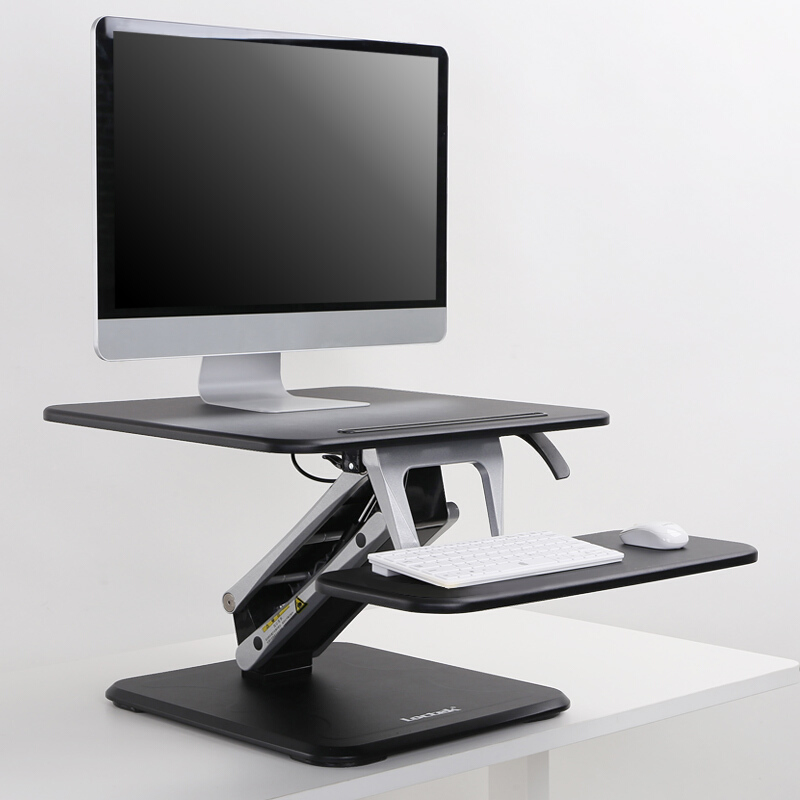 樂歌（Loctek） M3SS 站立式電腦桌/升降臺 臺面尺寸500*550mm (白色) _http://m.gzyiqian.cn/img/sp/296/a2e232ec-67bf-4687-b330-48d39f0ce5b4.jpg