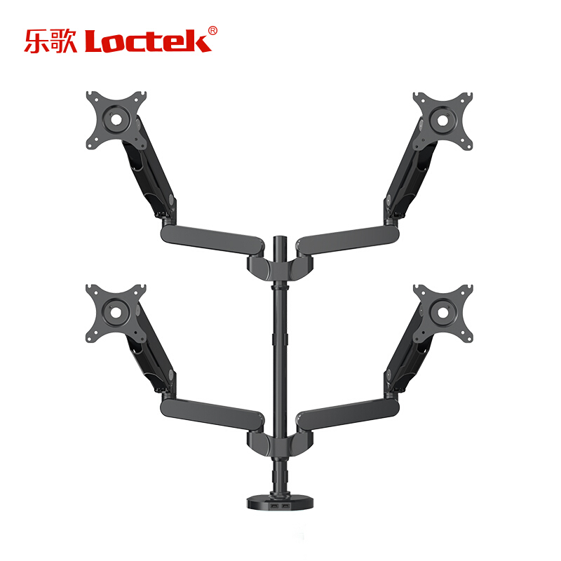 樂歌（Loctek） Q5Q 四屏顯示器支架電腦支架 旋轉升降伸縮支架_http://m.gzyiqian.cn/img/sp/296/ac32dd0d-9806-4a2c-ae6a-df46a8631ddc.jpg