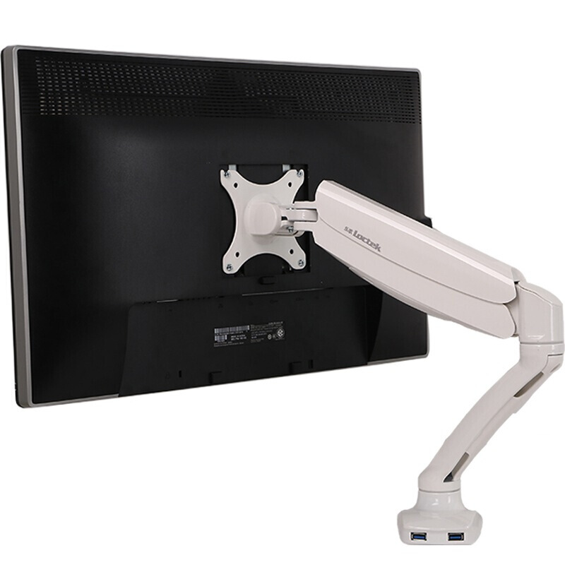 樂歌（Loctek） DLB502W 顯示器支架 桌面旋轉升降顯示器支架臂 (白色) _http://m.gzyiqian.cn/img/sp/296/c154c711-0535-4677-a91a-fe39053be8ec.jpg