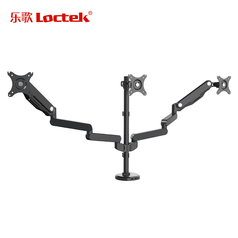 樂歌（Loctek） Q5T 三屏多屏顯示器支架電腦支架 旋轉升降伸縮支架_http://m.gzyiqian.cn/img/sp/296/c273976b-d0ac-40d1-b991-24744ee76f9b.jpg