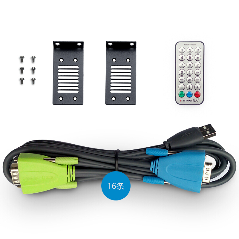 勝為 KS-316A 16口 USB手動機架式 KVM切換器 配16組線 _http://m.gzyiqian.cn/img/sp/301/5ce87b32-e5ca-4b62-abd5-edc4625517fb.jpg
