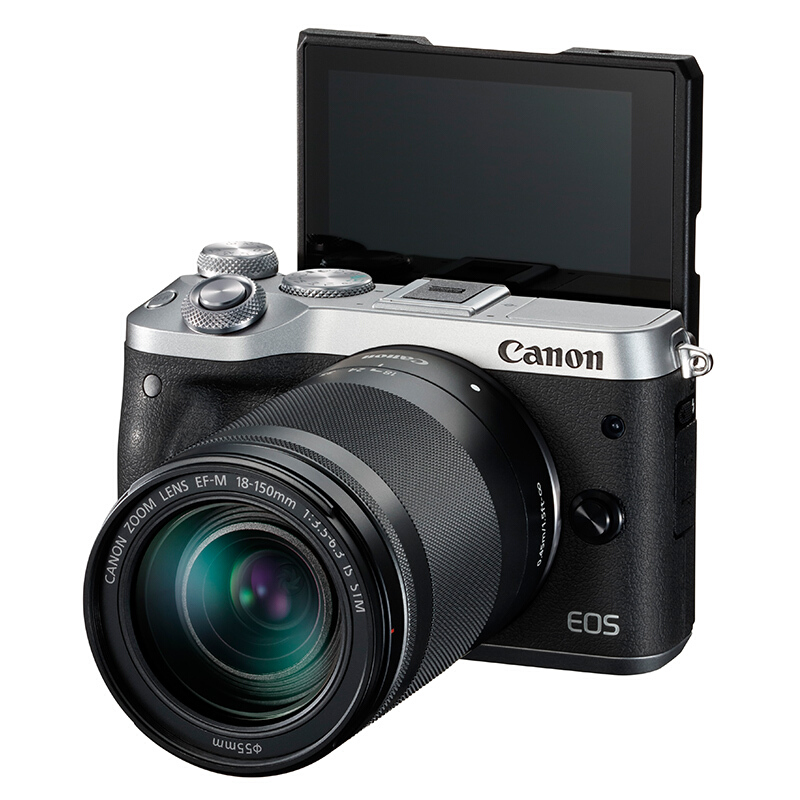 佳能（Canon） EOS M6 可換鏡微單照相機（18 -150鏡頭銀色套機）_http://m.gzyiqian.cn/img/sp/307/6957addc-f689-459a-823c-33a9d8e73110.jpg