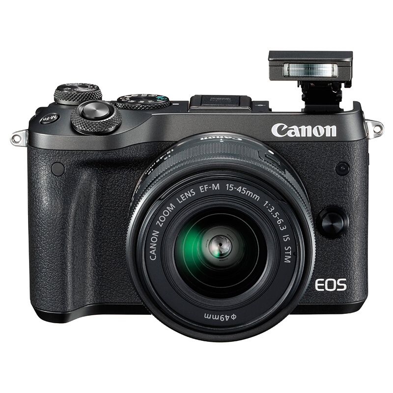 佳能（Canon） EOS M6 可換鏡微單照相機(jī)（15-45鏡頭黑色套機(jī)）_http://m.gzyiqian.cn/img/sp/307/79a545a7-ad24-4b24-b7ea-7cb4b6717e54.jpg