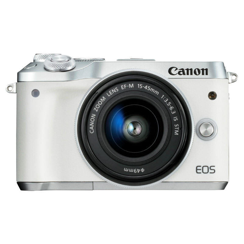 佳能（Canon） EOS M6 可換鏡微單照相機（15-45鏡頭白色套機）_http://m.gzyiqian.cn/img/sp/307/f519af10-43dd-4aad-9eee-63146d848388.jpg