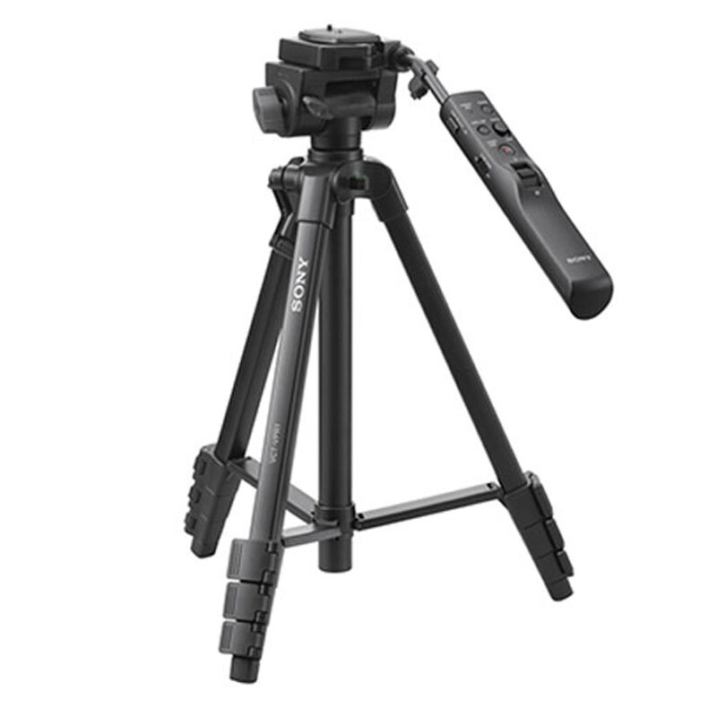 索尼（SONY） VCT-VPR1 原裝三腳架含遙控器 適用索尼微單相機、攝像機、AXP35 AX700 索尼VCT-VPR1攝像機三腳架