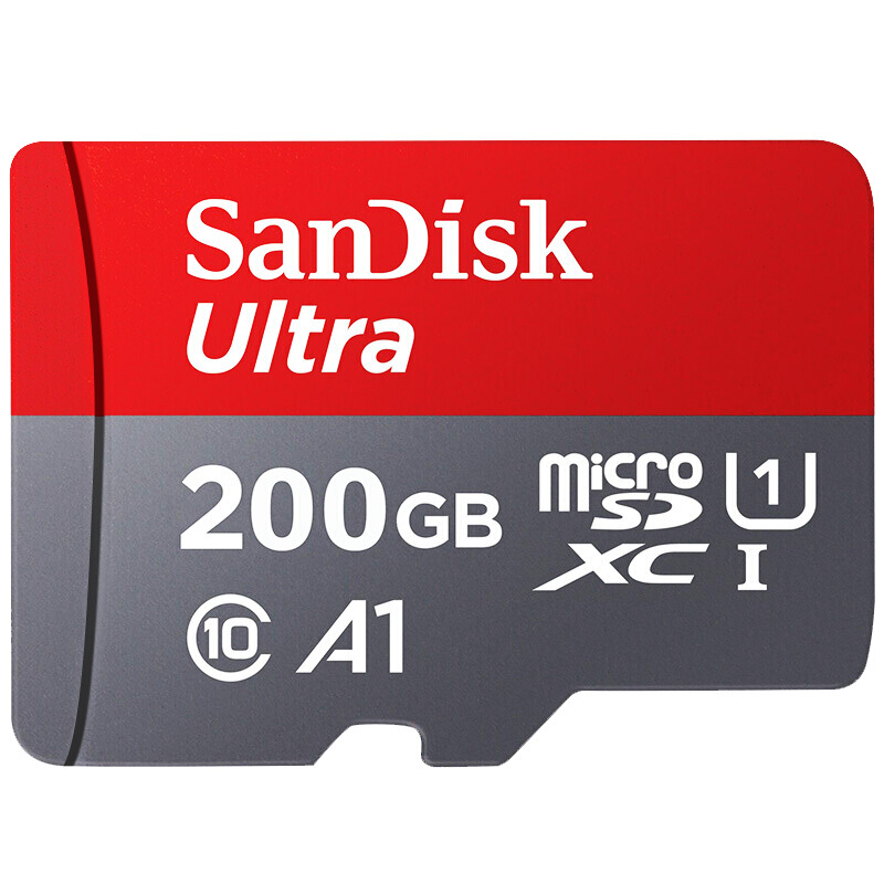 閃迪（SanDisk） A1 讀速100MB/s 至尊高速移動MicroSDHC UHS-I存儲卡 TF卡 (200GB) _http://m.gzyiqian.cn/img/sp/322/b8edba84-f632-4544-96d5-97f9a05927aa.jpg