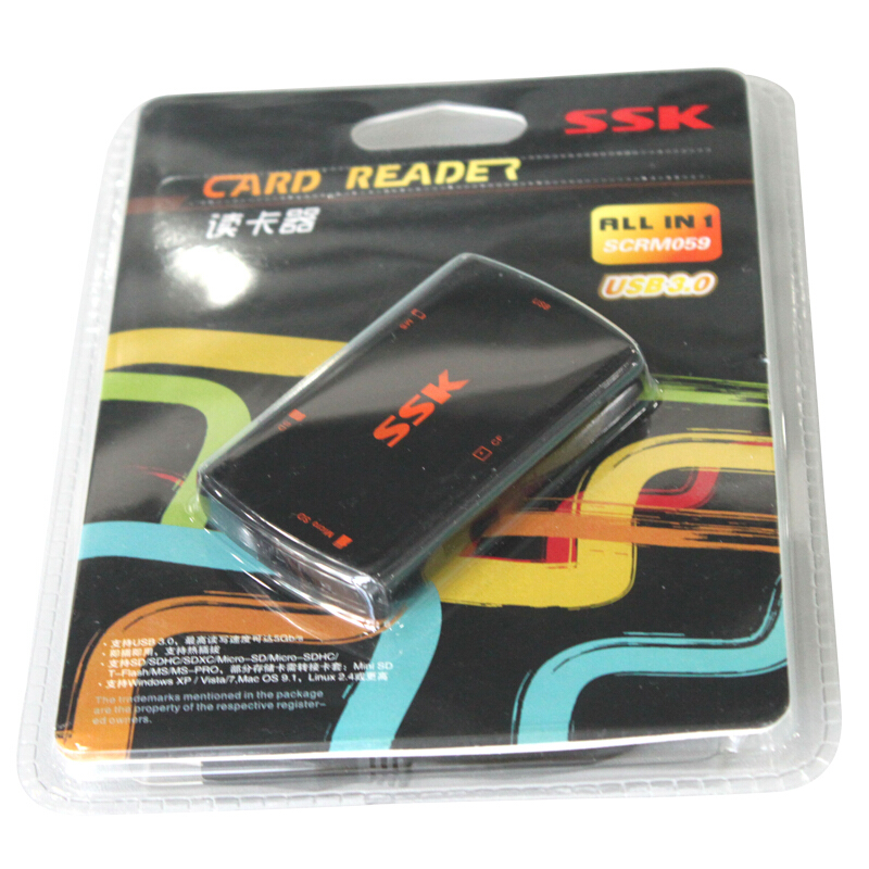 飚王（SSK） SCRM059 多功能合一讀卡器 USB3.0高速讀寫 支持TF/SD/CF/MS手機卡相機卡_http://m.gzyiqian.cn/img/sp/323/4c075b92-7a68-48fb-935b-887d65664cac.jpg