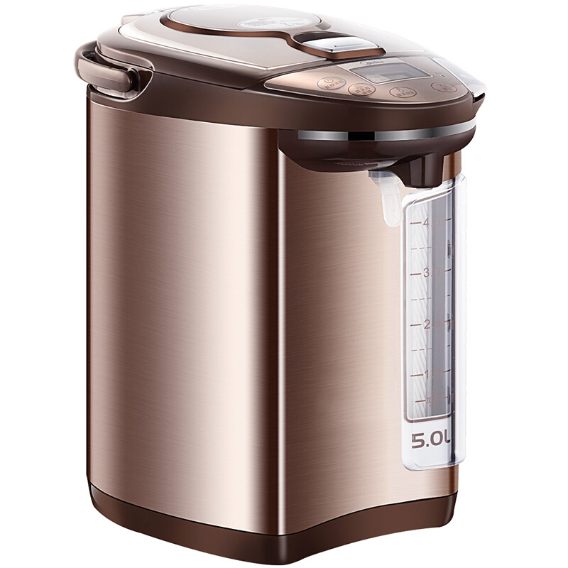 美的（Midea） PF704C-50G 電熱水瓶 304不銹鋼電水壺 5L容量 4段溫控電熱水壺 雙層彩鋼燒水壺_http://m.gzyiqian.cn/img/sp/350/283454a6-2ad3-4e7f-b611-d36d42c29fdf.jpg