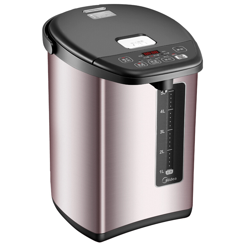 美的（Midea） PF708c-50T 304不銹鋼電水壺 5L容量 5段溫控電熱水壺 雙層彩鋼燒水壺_http://m.gzyiqian.cn/img/sp/350/68439b88-e73b-4247-85e0-bb8cbc30878d.jpg