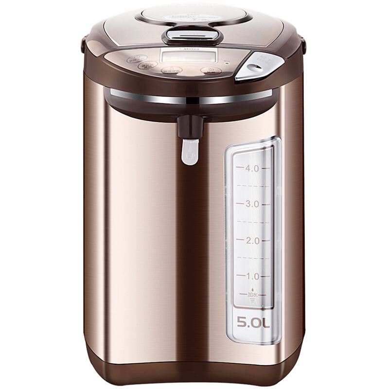 美的（Midea） PF704C-50G 電熱水瓶 304不銹鋼電水壺 5L容量 4段溫控電熱水壺 雙層彩鋼燒水壺_http://m.gzyiqian.cn/img/sp/350/a143a705-cdbe-41dc-b713-8c10c73a0939.jpg