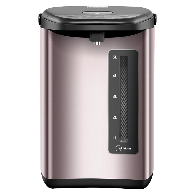 美的（Midea） PF708c-50T 304不銹鋼電水壺 5L容量 5段溫控電熱水壺 雙層彩鋼燒水壺_http://m.gzyiqian.cn/img/sp/350/f78b1534-d3aa-429d-b8c9-3a5265c16900.jpg