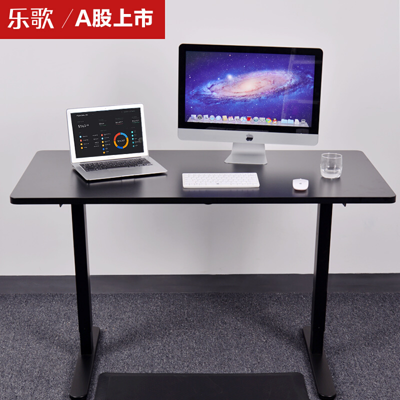 樂歌（Loctek） E1D 站立辦公電動升降桌套裝 (雅黑/方型1400x700mm) _http://m.gzyiqian.cn/img/sp/361/86fca60e-abd4-47be-a77c-84dcff9ecd3d.jpg