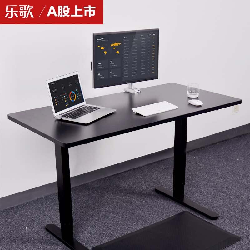 樂歌（Loctek） E1D 站立辦公電動升降桌套裝 (雅黑/方型1200x600mm) _http://m.gzyiqian.cn/img/sp/361/adfae87f-a812-4b7d-9473-aa8b3a3f75c6.jpg