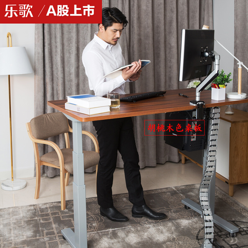 樂歌（Loctek） E3 呵護(hù)腰椎站立辦公電動(dòng)升降桌/立柱3節(jié) (桌面尺寸1800*800mm) _http://m.gzyiqian.cn/img/sp/361/f4245e51-8576-42ab-b8a7-bac093403d77.jpg