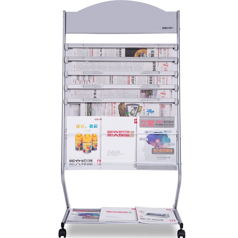 得力（deli） 9305 報刊架標準多用型書報雜志架資料展示宣傳架辦公室信息收納宣傳欄_http://m.gzyiqian.cn/img/sp/378/dbb1855c-ee90-47e4-93e8-6d055bf1b3a7.jpg