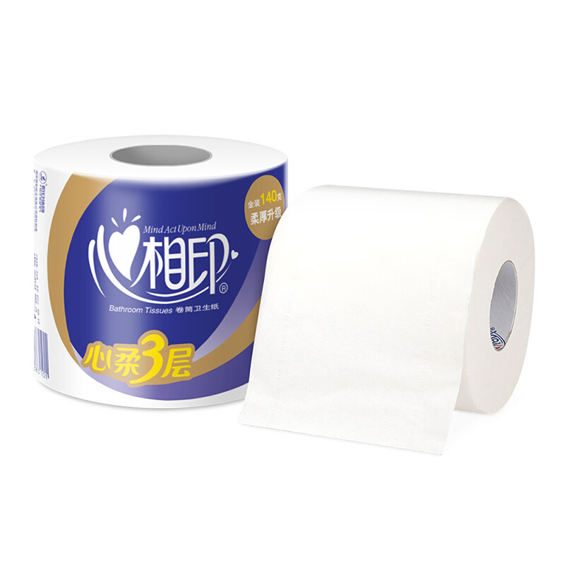 心相印（Mind Act Upon Mind） BT910 3層空芯卷紙衛生紙140g*10卷_http://m.gzyiqian.cn/img/sp/382/3c8bf95e-a751-4e77-ae30-23cf78cbb92a.jpg