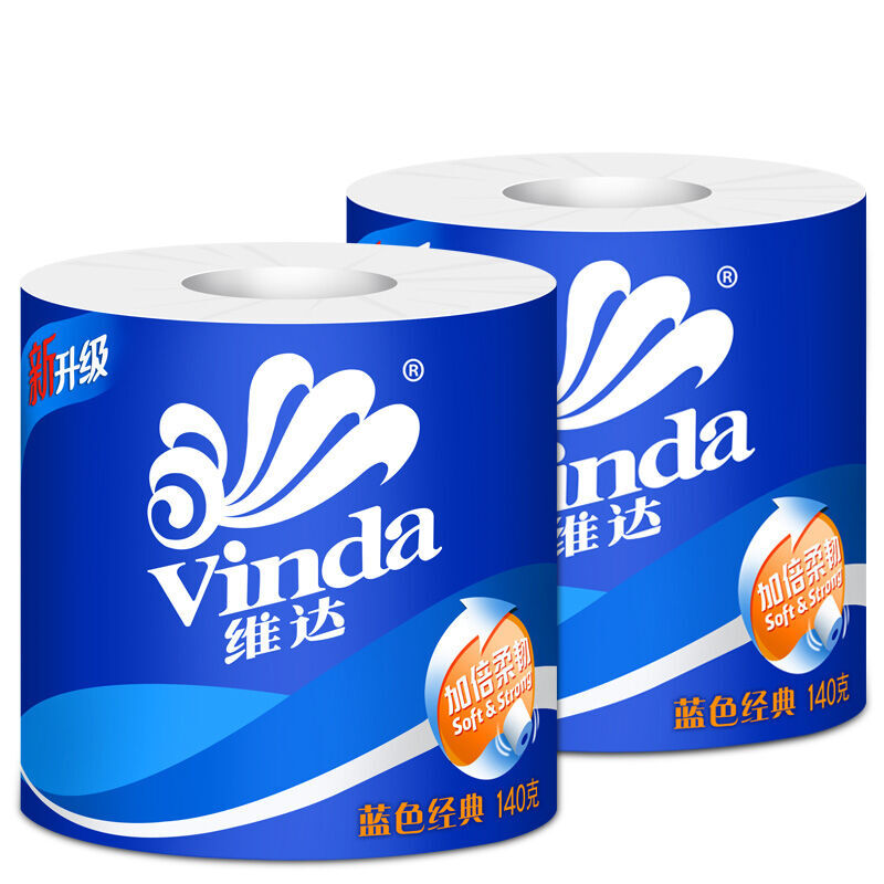維達（Vinda） V4069 3層藍色經典卷紙衛生紙廁紙140g*10卷 _http://m.gzyiqian.cn/img/sp/382/bdd39ef8-8d78-4924-9a24-dc76d12bbc61.jpg