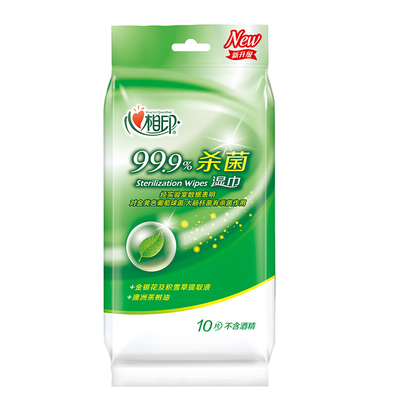 心相印（Mind Act Upon Mind） XCA001 衛生濕巾 獨立包裝10片/包_http://m.gzyiqian.cn/img/sp/388/b5a6f951-3fe5-4ecf-9aae-b6e1c611c33f.jpg