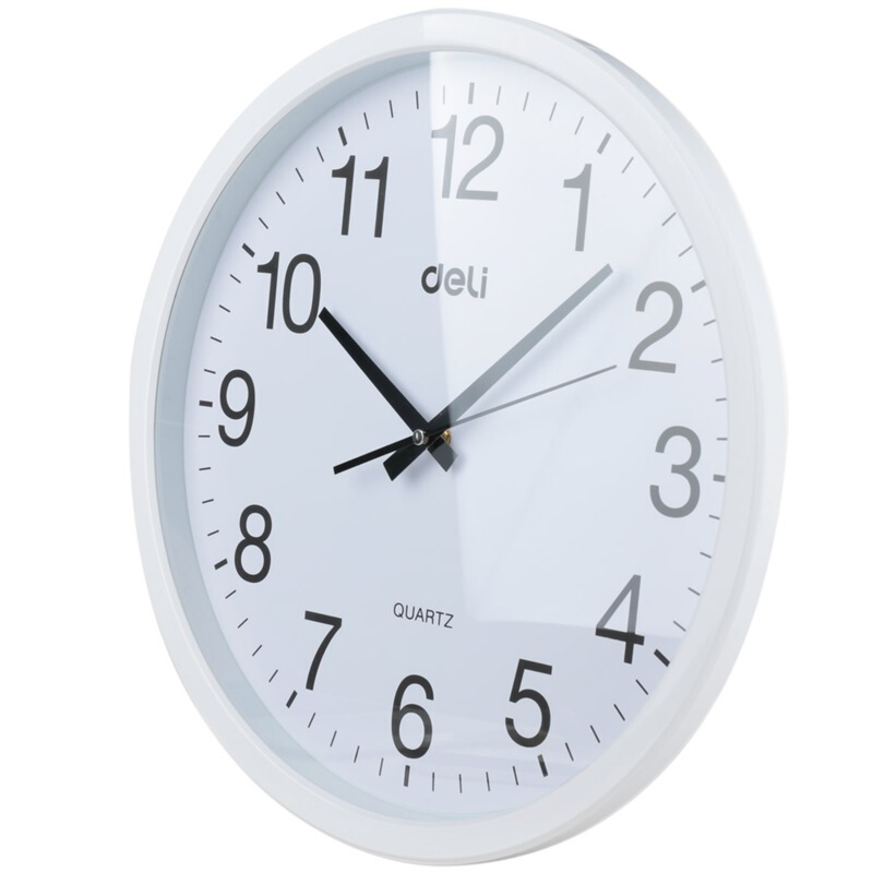 得力（deli） 9006 掛鐘 (只)37CM（14.5寸） (白色) _http://m.gzyiqian.cn/img/sp/419/35fdb0c8-8e02-4b4e-970d-03ad88febd76.jpg