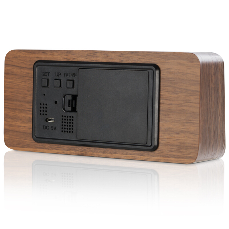 得力（deli） 8815 多功能電子鐘 150*42*70mm (棕色) _http://m.gzyiqian.cn/img/sp/419/803d6b5c-148c-4a02-a564-c9facafb7a9c.jpg