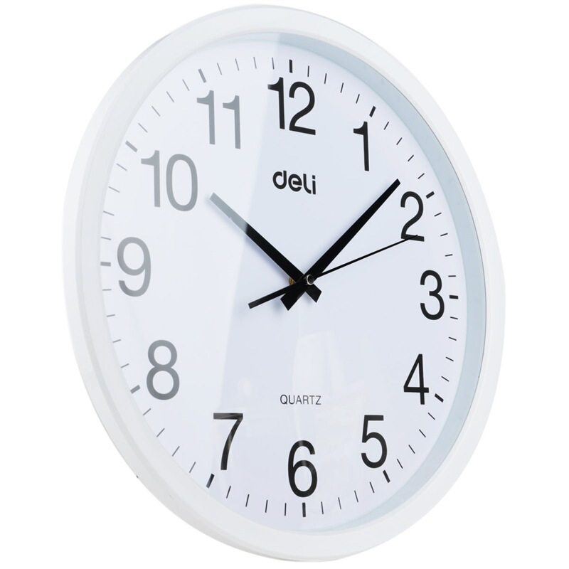 得力（deli） 9006 掛鐘 (只)37CM（14.5寸） (白色) _http://m.gzyiqian.cn/img/sp/419/c6ea79ef-a42f-47bb-bbf5-e20114a349b1.jpg