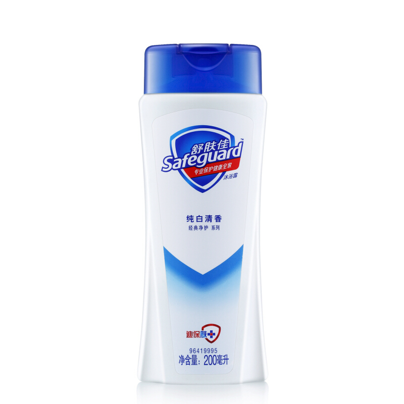 舒膚佳 沐浴露純白清香型200ml_http://m.gzyiqian.cn/img/sp/426/9a3843d9-a32b-4821-b9d8-f62ee40c245d.jpg