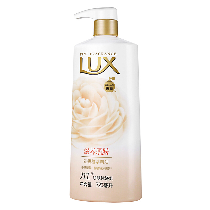 力士（LUX） 嬌膚沐浴露滋養(yǎng)柔膚720ml_http://m.gzyiqian.cn/img/sp/426/d887bf67-fb1c-4672-8a98-3ad3b0ffb9af.jpg