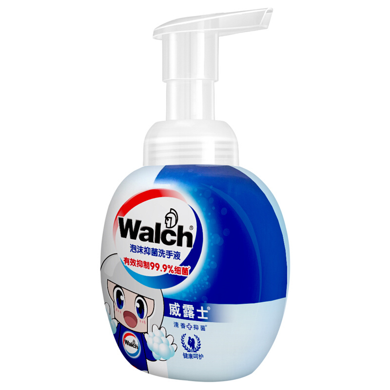 威露士（Walch） 泡沫洗手液 健康呵護(hù) 300ml_http://m.gzyiqian.cn/img/sp/427/6b53c1ba-caa1-4bc2-8da5-b4aa9285705e.jpg