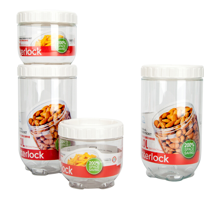 樂(lè)扣樂(lè)扣（locklock） INL301S001 儲(chǔ)物罐 冰箱側(cè)門(mén)塑料收納罐 (4件套) _http://m.gzyiqian.cn/img/sp/436/1957c9d9-b926-4283-ba18-d551d409a548.jpg