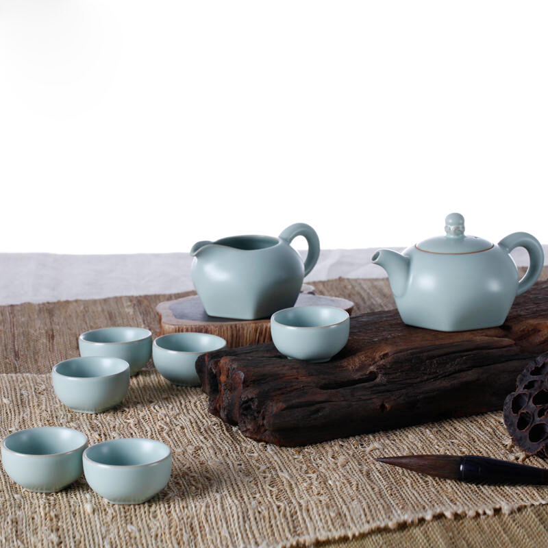 東道汝窯 功夫茶具套裝 靈悟茶壺半組（天青色）_http://m.gzyiqian.cn/img/sp/437/885f2ae2-8b50-452c-aaca-2e697590ff40.jpg