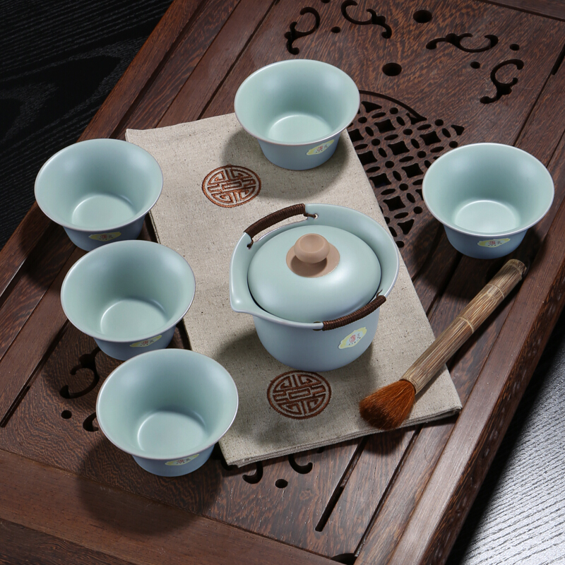 東道汝窯 功夫茶具套裝 晨香側杯組 一碗五杯（天青色）_http://m.gzyiqian.cn/img/sp/437/8faa7660-3b19-47a0-a99b-38e0d7e422ad.jpg